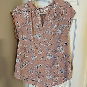 Fun 2 Fun Pink Floral Top